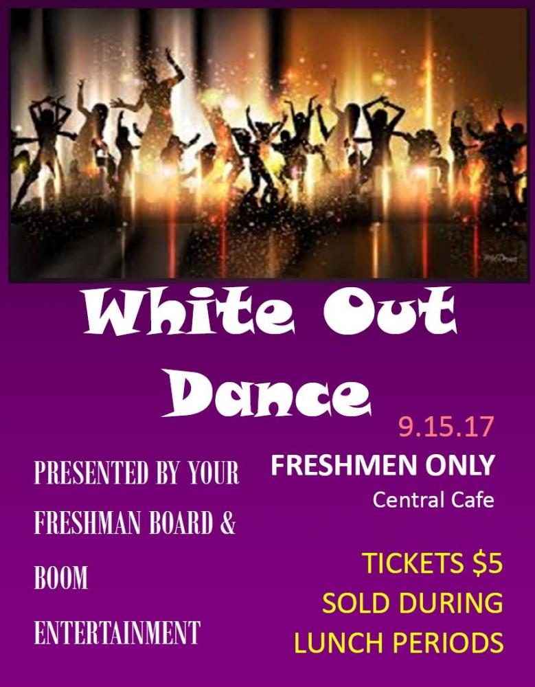 All freshmen dance to take place this Friday