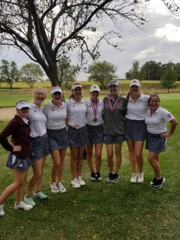Boys and girls golf end their season on a good note