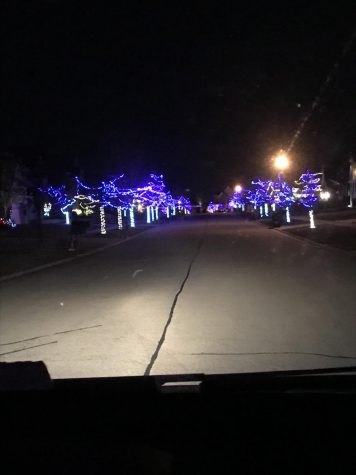 Holiday lights of Lockport