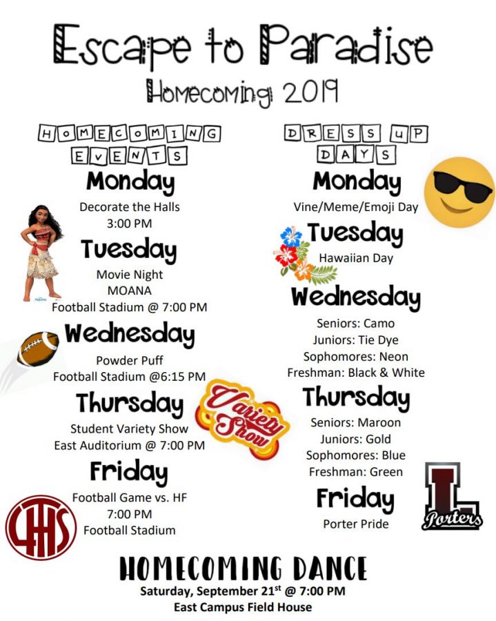 Homecoming Events 2019