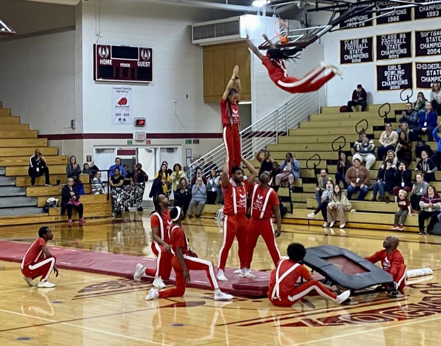 Jesse White Tumblers Perform at LTHS