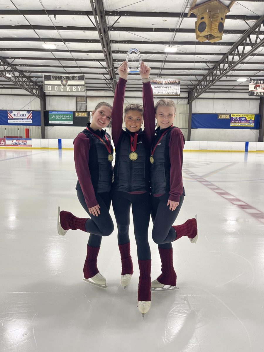 LTHS Figure Skating Team Brings Home First IHSS State Title