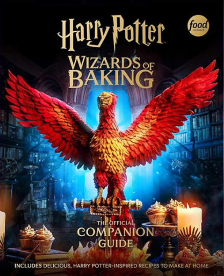 The cover of the companion cookbook for the "Harry Potter: Wizards of Baking" show.