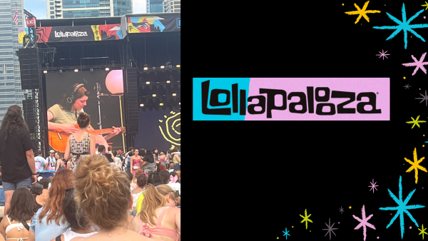 Lizzy McAlpine at Lollapalooza 2024 

Collage created by Ally Kanosky 