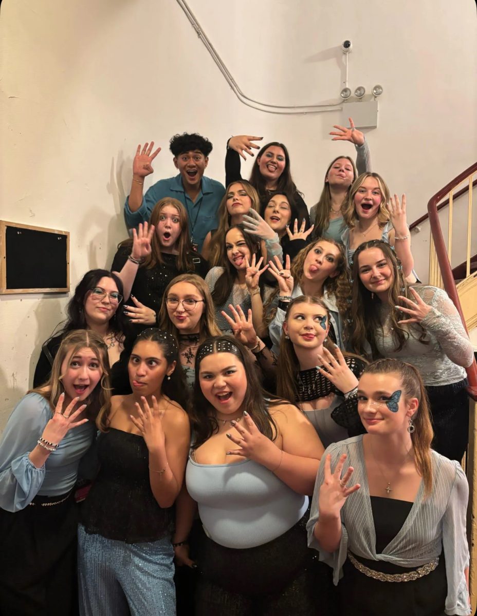 Vocal Point celebrates their big win
[Photo credit: Vocal Point]