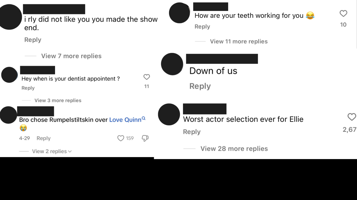 Created by Ally Kanosky using screenshots from mentioned actresses' Instagram accounts. 