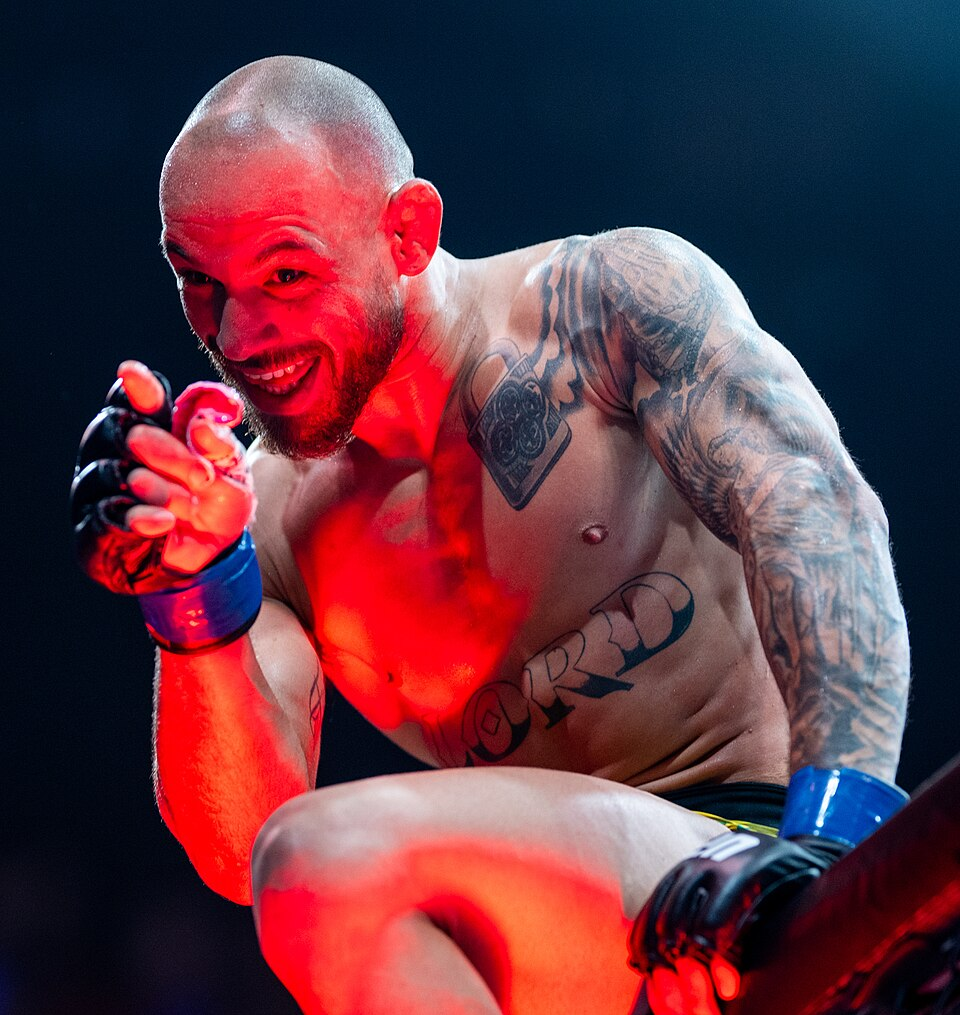 UFC Fighter Jean Silva.

Image accessed via Wikimedia Commons. Photo taken by Daniel Torok. CC BY 2.0. 