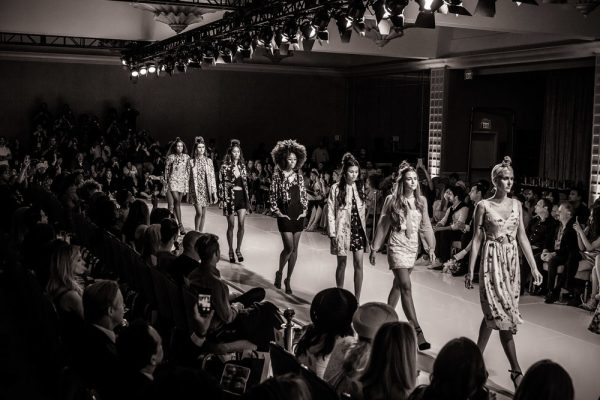 Models walk the runway at New York Fashion Week. 

Accessed via Premium_Paris. CC BY-NC-ND 3.0 US. 