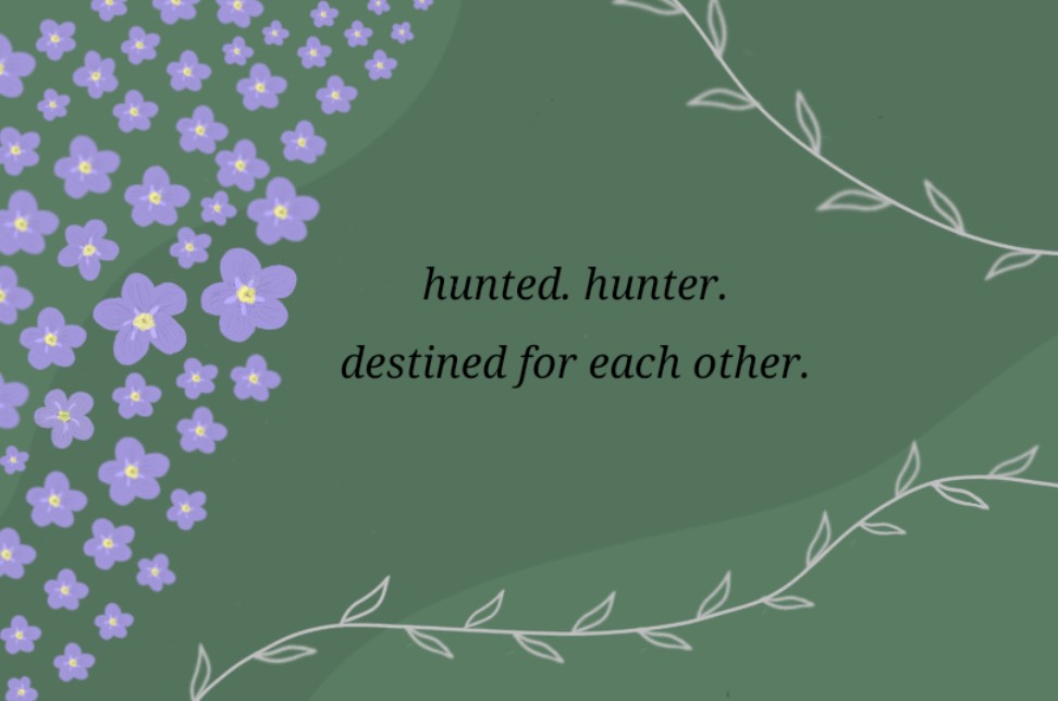 Fate intertwines the hunted and the hunter in “The Powerless Trilogy.” 
Image digitally created by Kenza Abas.
